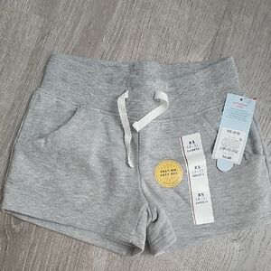Cat‎ & Jack Light Gray Kids Shorts Size Xs (4-5) NEW